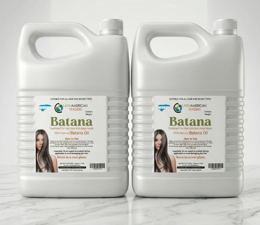 ACEITE DE BATANA 100% NATURAL 2 GALONES