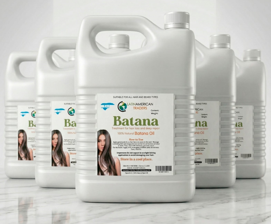ACEITE DE BATANA 100% NATURAL 5 GALONES